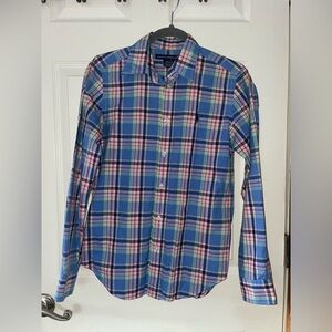 Ralph Lauren Sport Multicolor Plaid Button Down Shirt